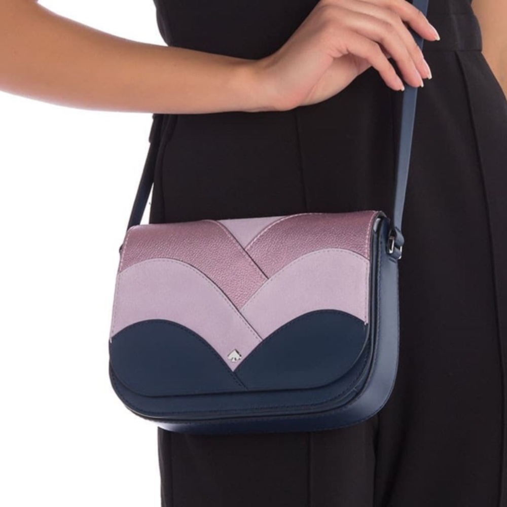 New kate spade Nadine patchwork crossbody bag - Picture 4 of 15